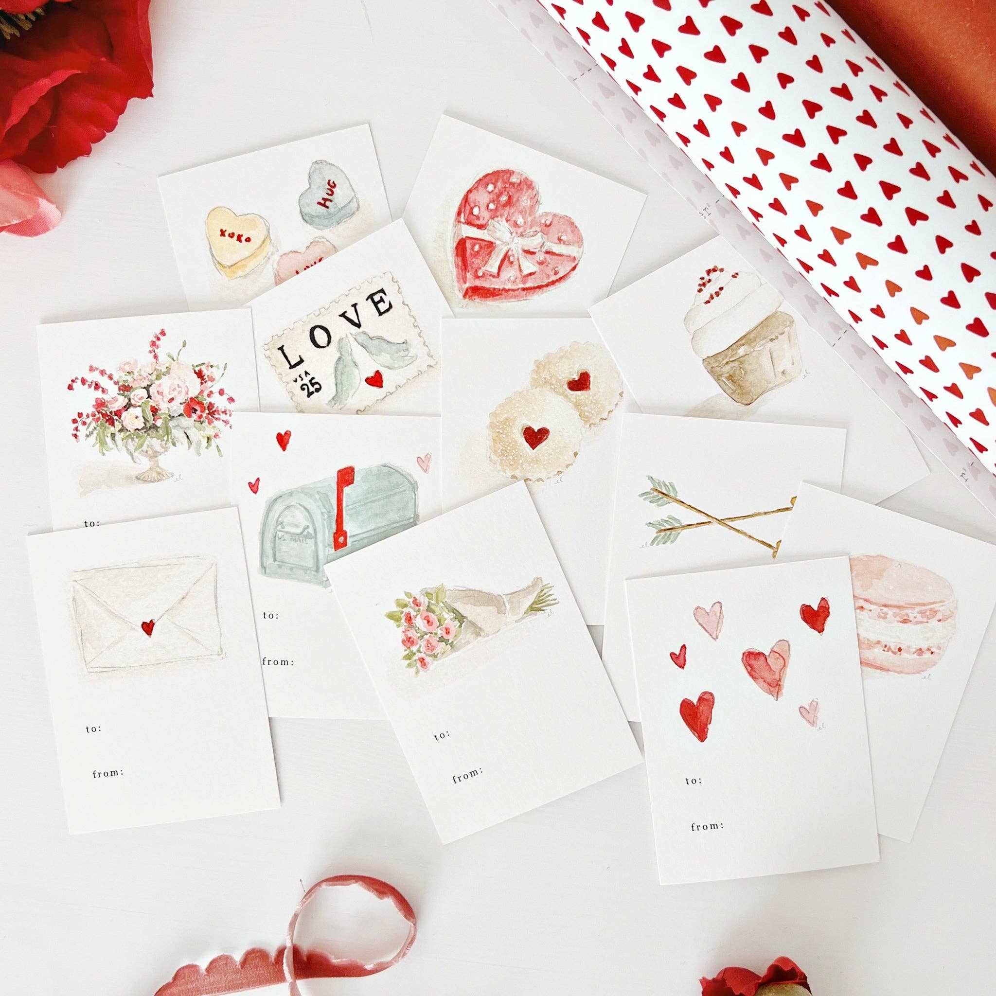 Mini Valentines Cards