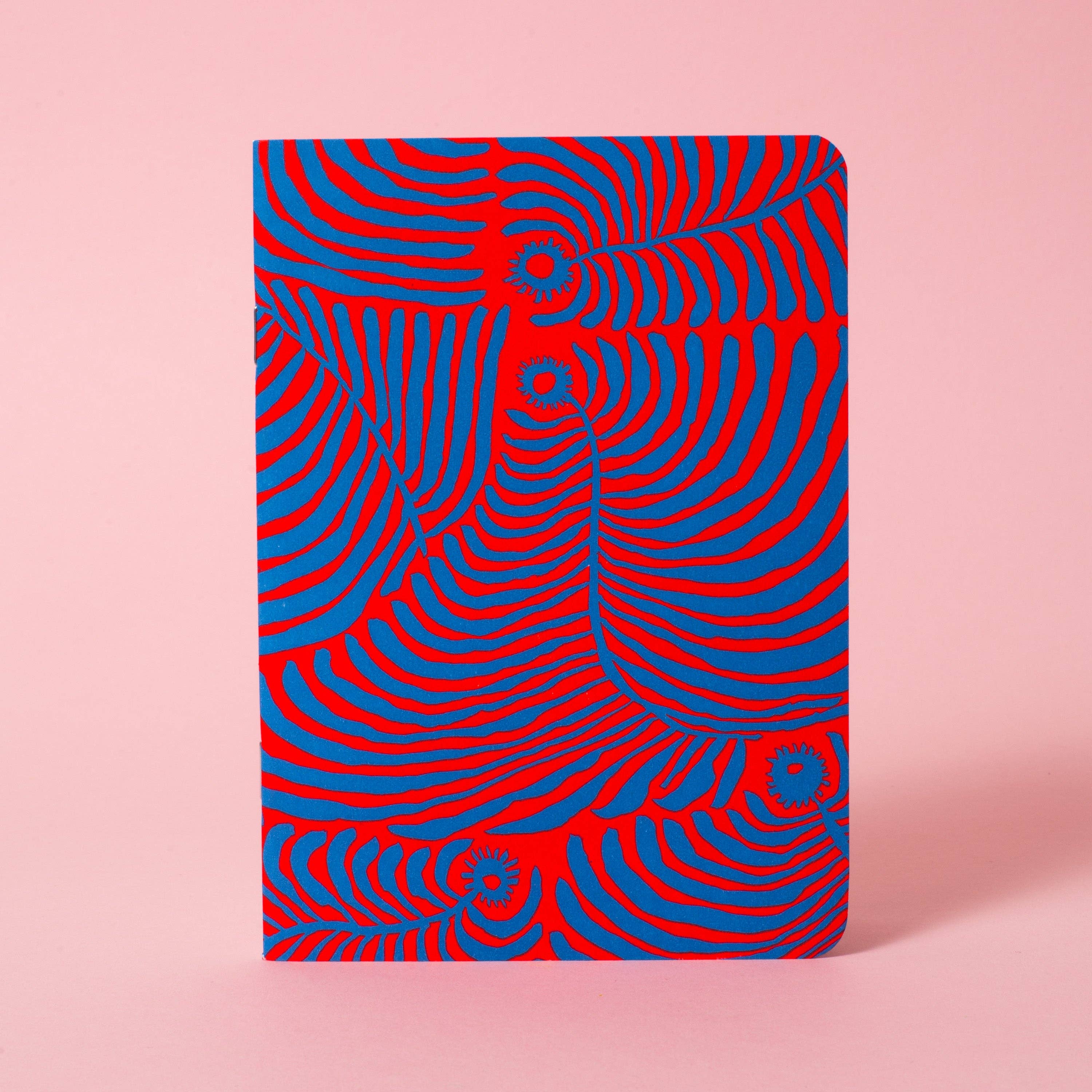Seaweed Pattern Softcover Blank Notebook