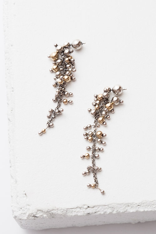 Cluster Short Earrings by Zuzko