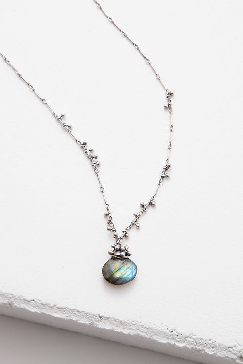 Swarm Necklace in Labradorite by Zuzko