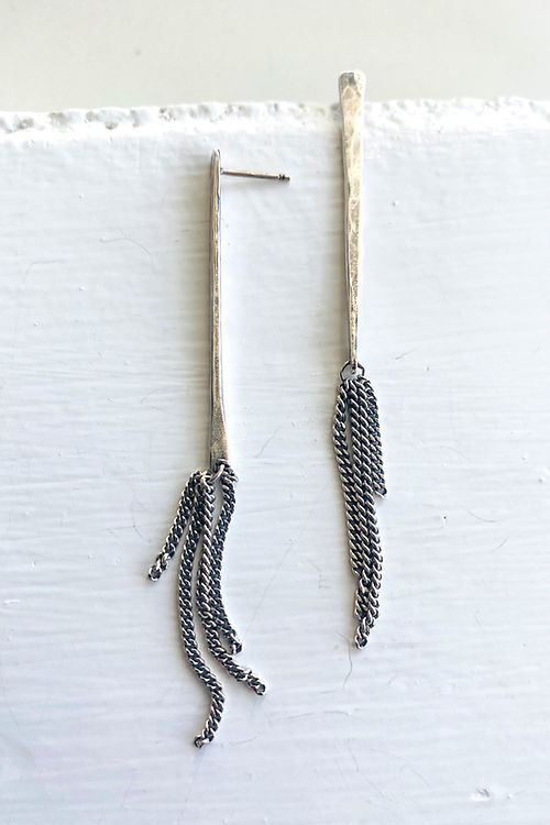 Wedge Earrings by Zuzko