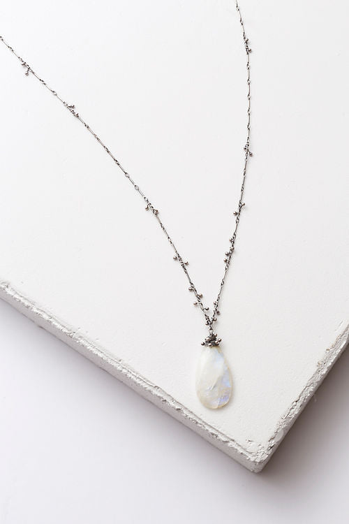 Swarm Necklace in Moonstone by Zuzko