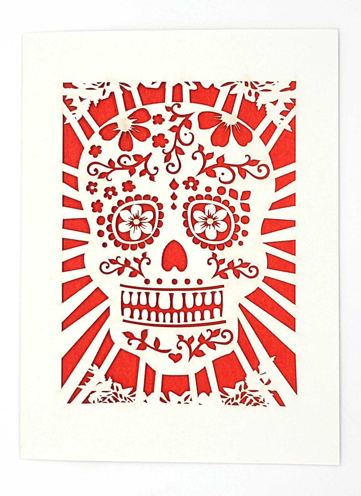 Sugar Skull: Lime Green / A7