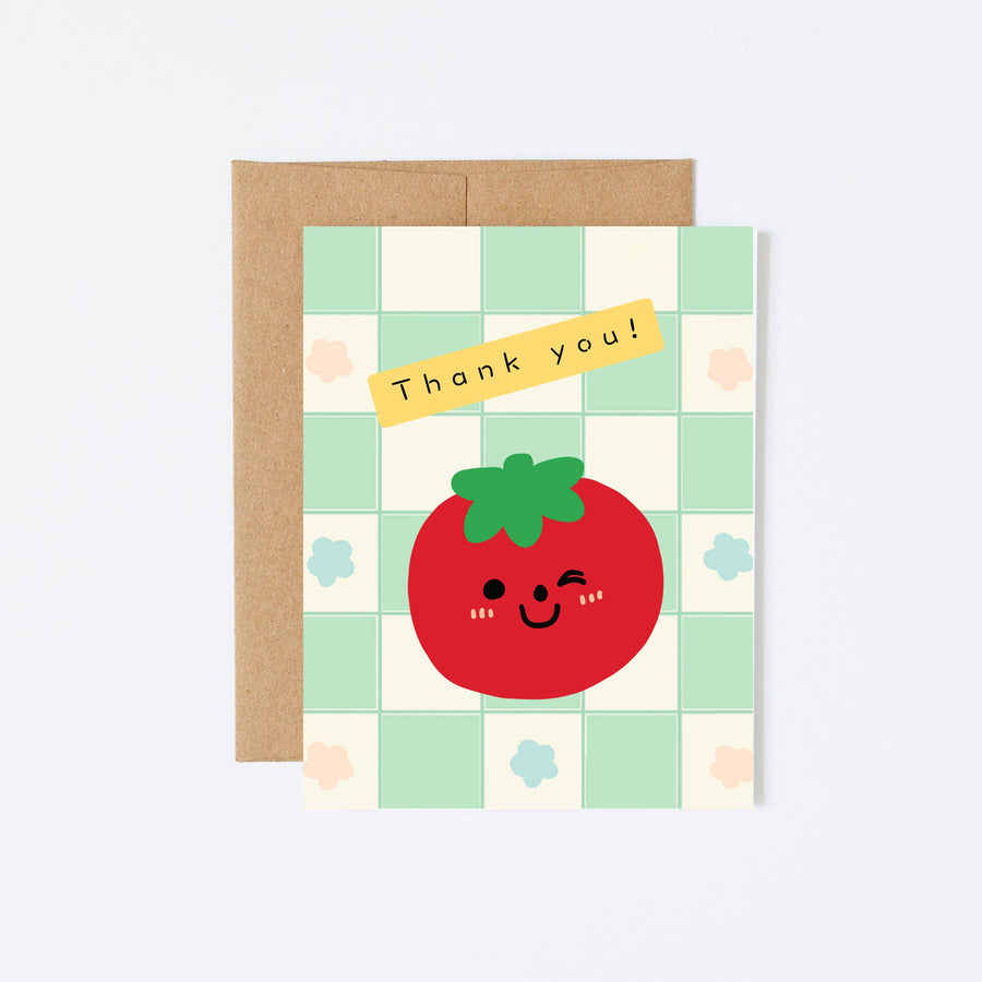 Tomato Thank You Card