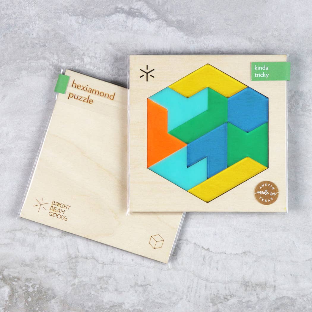 Kinda Tricky Funhouse Hexiamond Puzzle