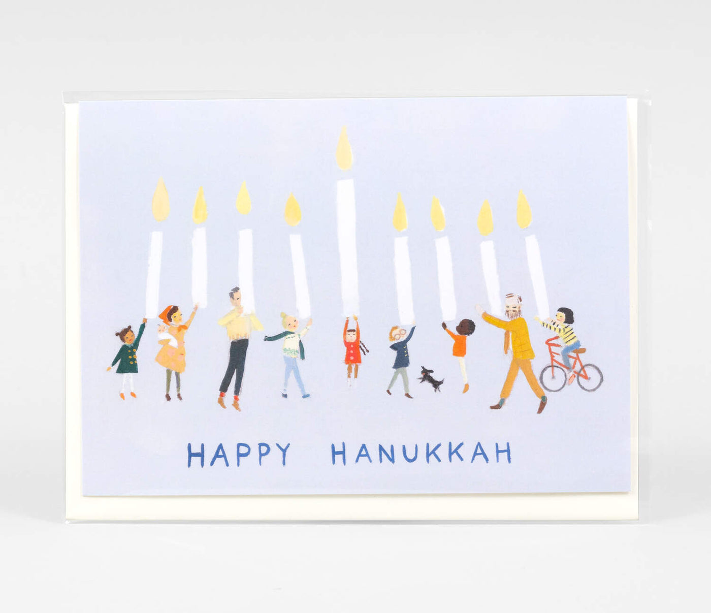 Happy Hanukkah Greeting Card