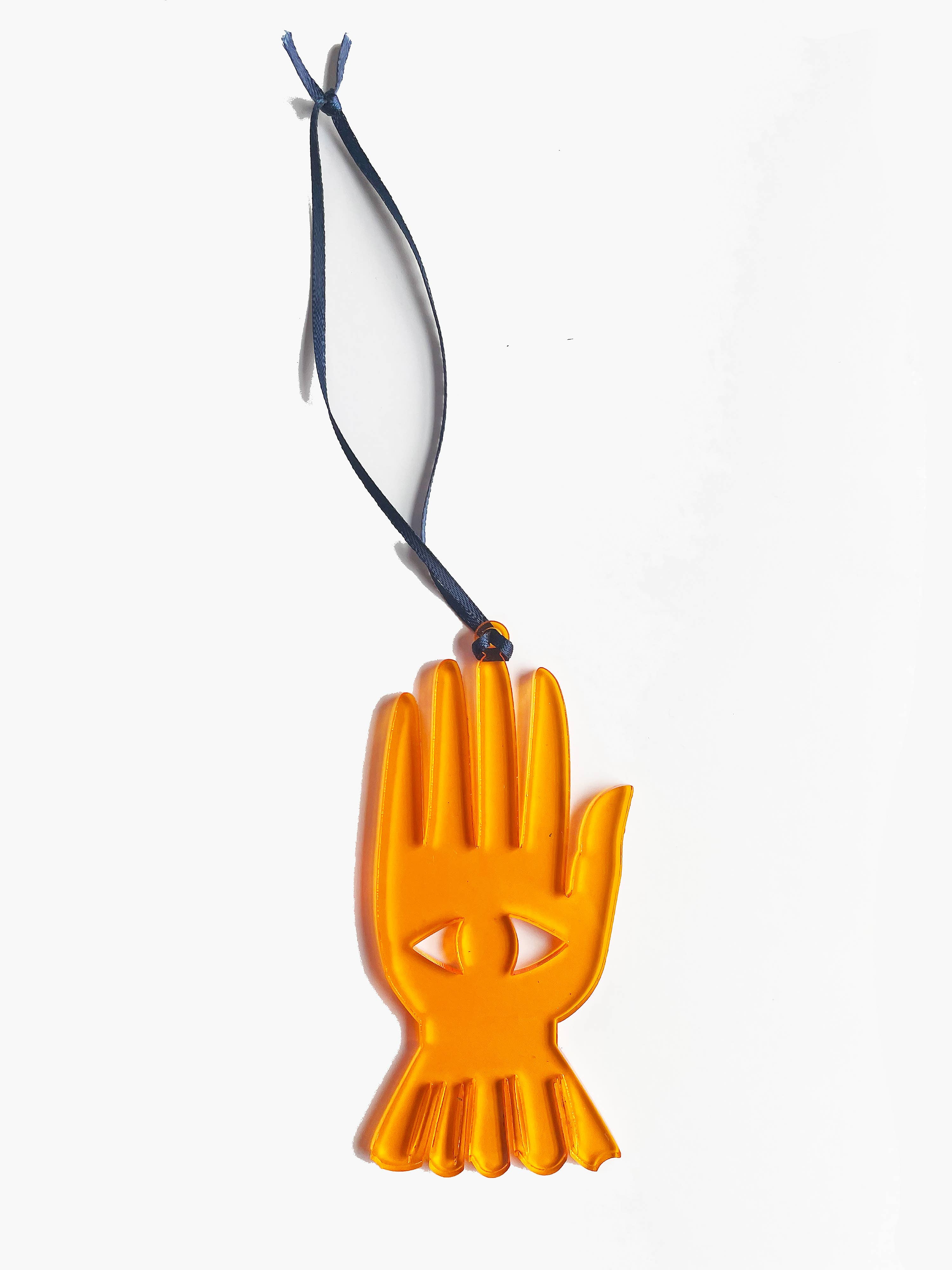 Helping Hand Neon Suncatcher