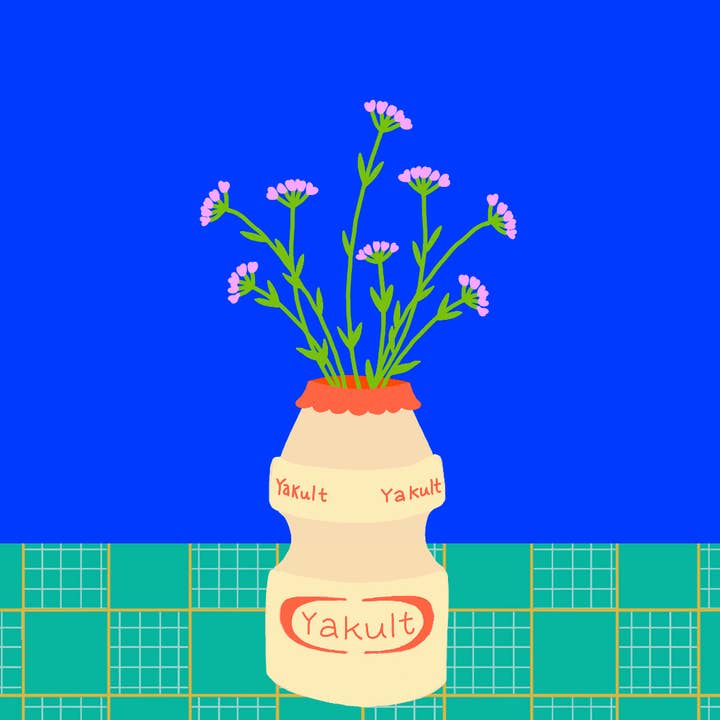 Yogurt Drink Giclee Print (8x10)