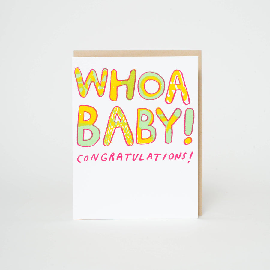 Whoa Baby! Card by Egg Press