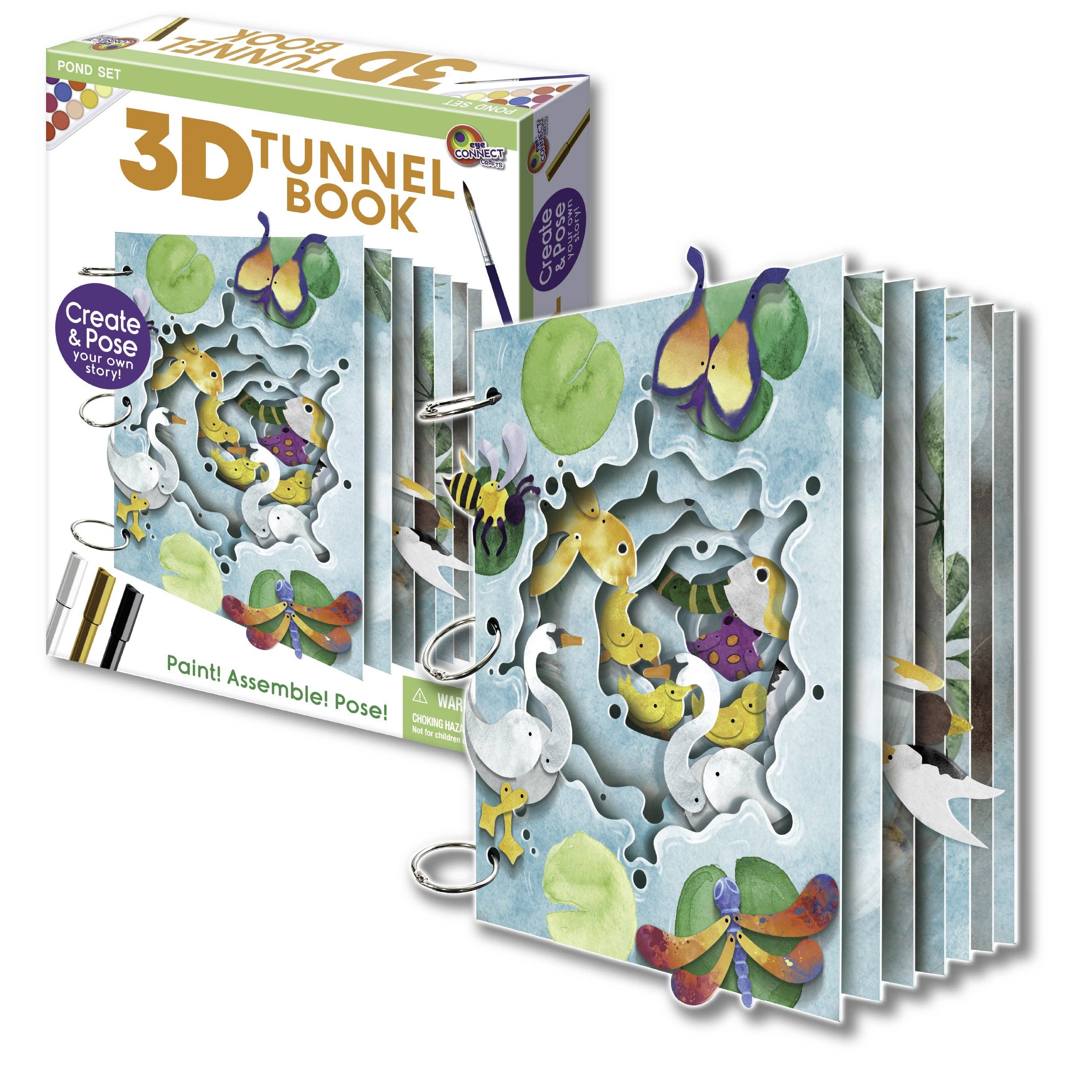 Ocean 3D Tunnel Book (Deluxe Size)