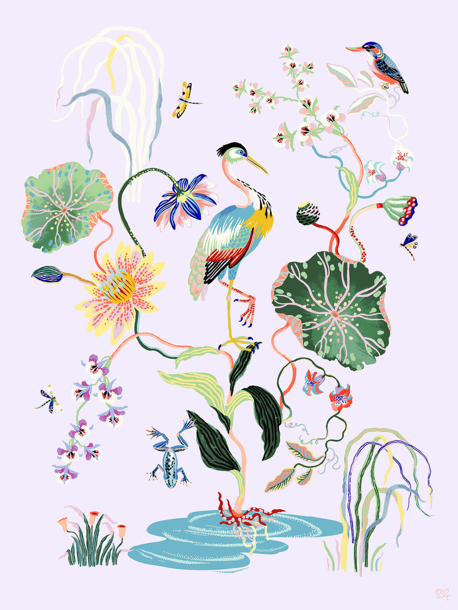 Marsh Garden Print by Sarah Gordon