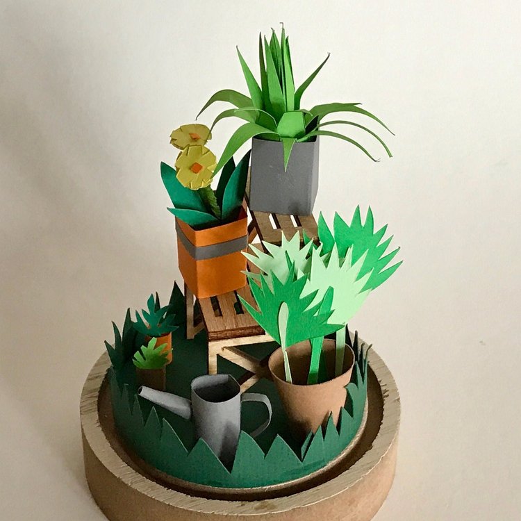 DIY Paper Garden Craft Kit