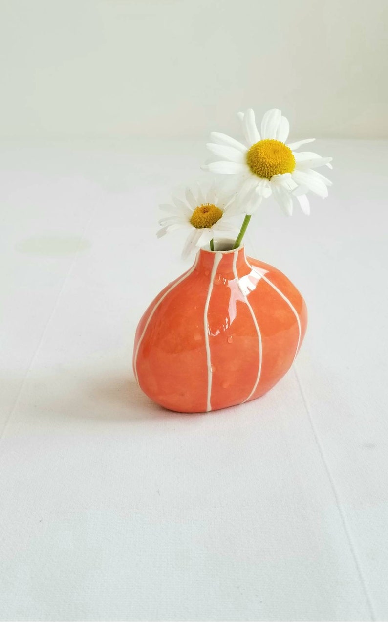Ceramic Bud Vases - Round