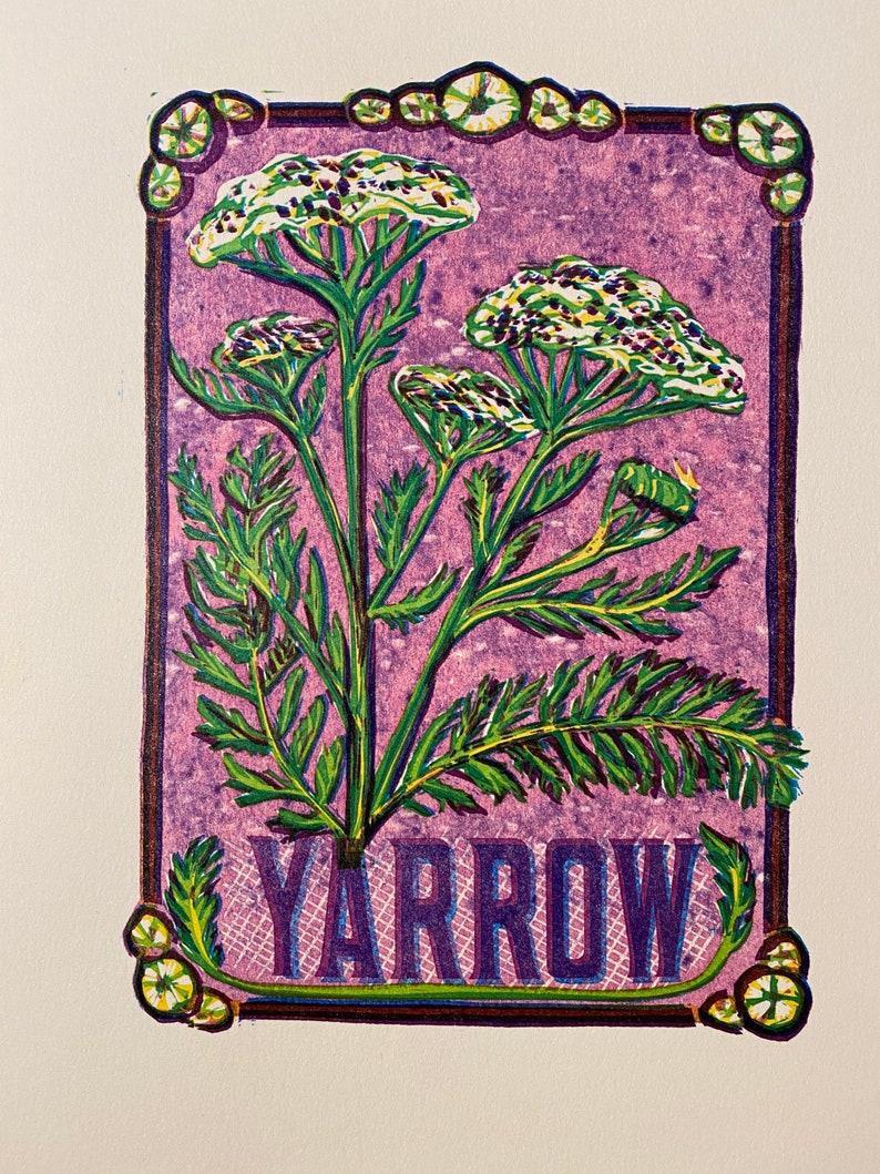 Yarrow Print by Kitty Koppelman