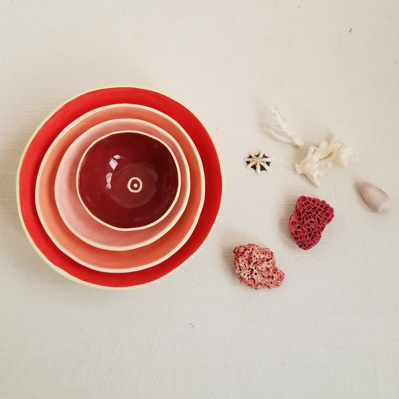 Nesting Bowls by KriKri Studio
