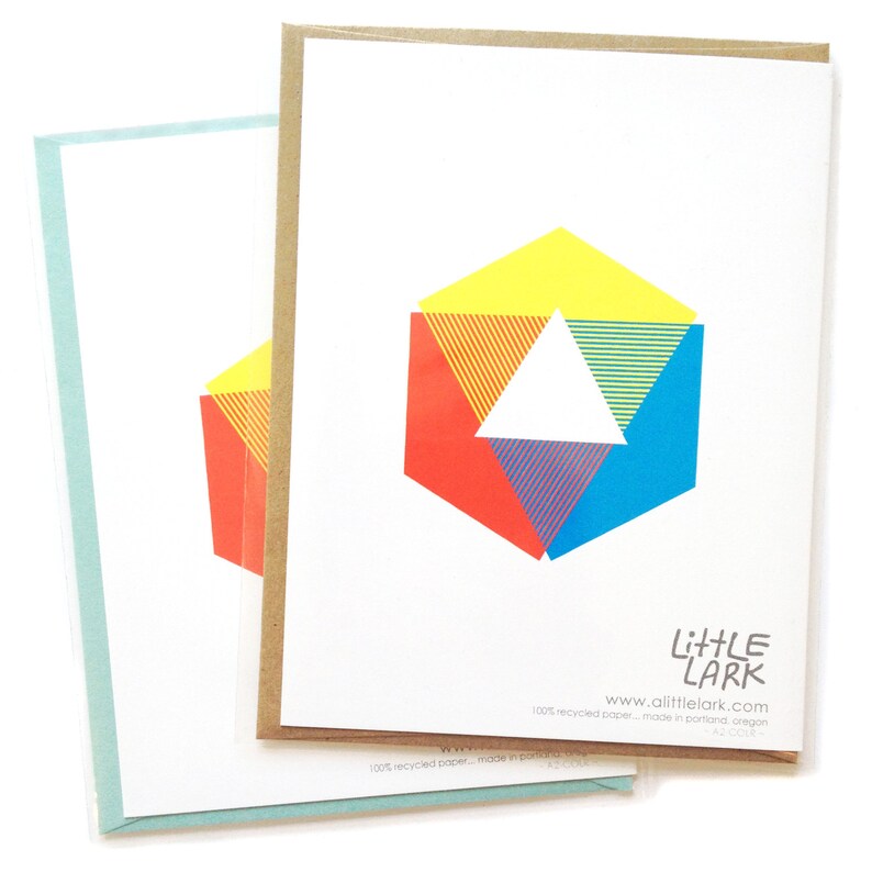 Color Wheel Greeting Card-A2 Size