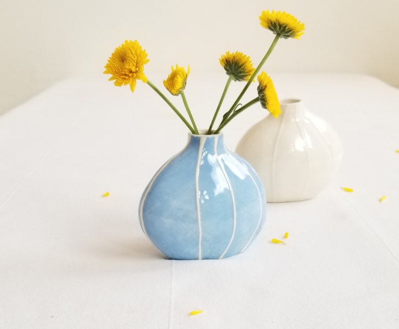 Ceramic Bud Vases - Round