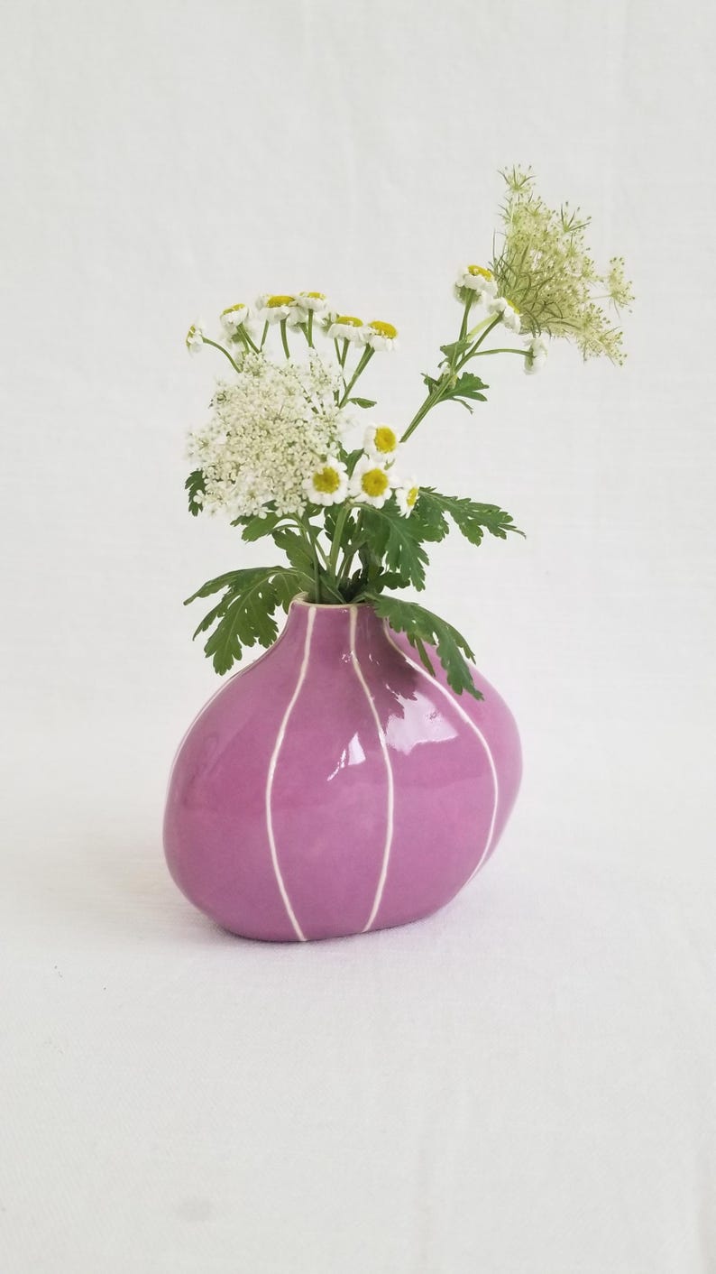 Ceramic Bud Vases - Round