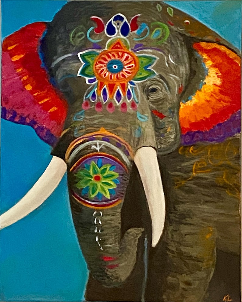 Celebrate Print by Kathy Levine