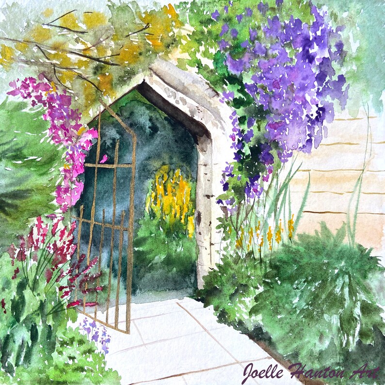 The Garden Gate | Small Giclee Print