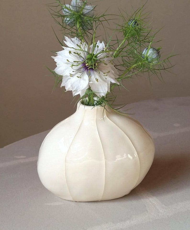 Ceramic Bud Vases - Round