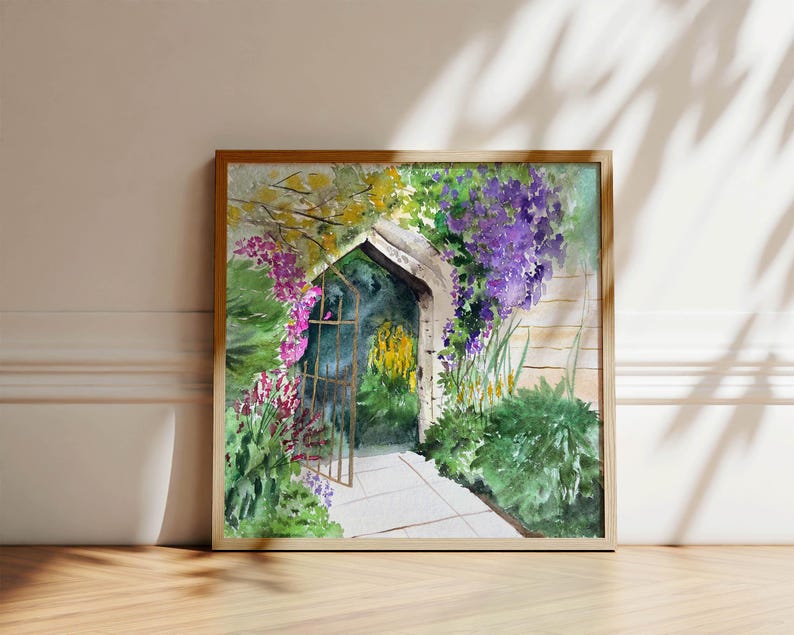 The Garden Gate | Small Giclee Print