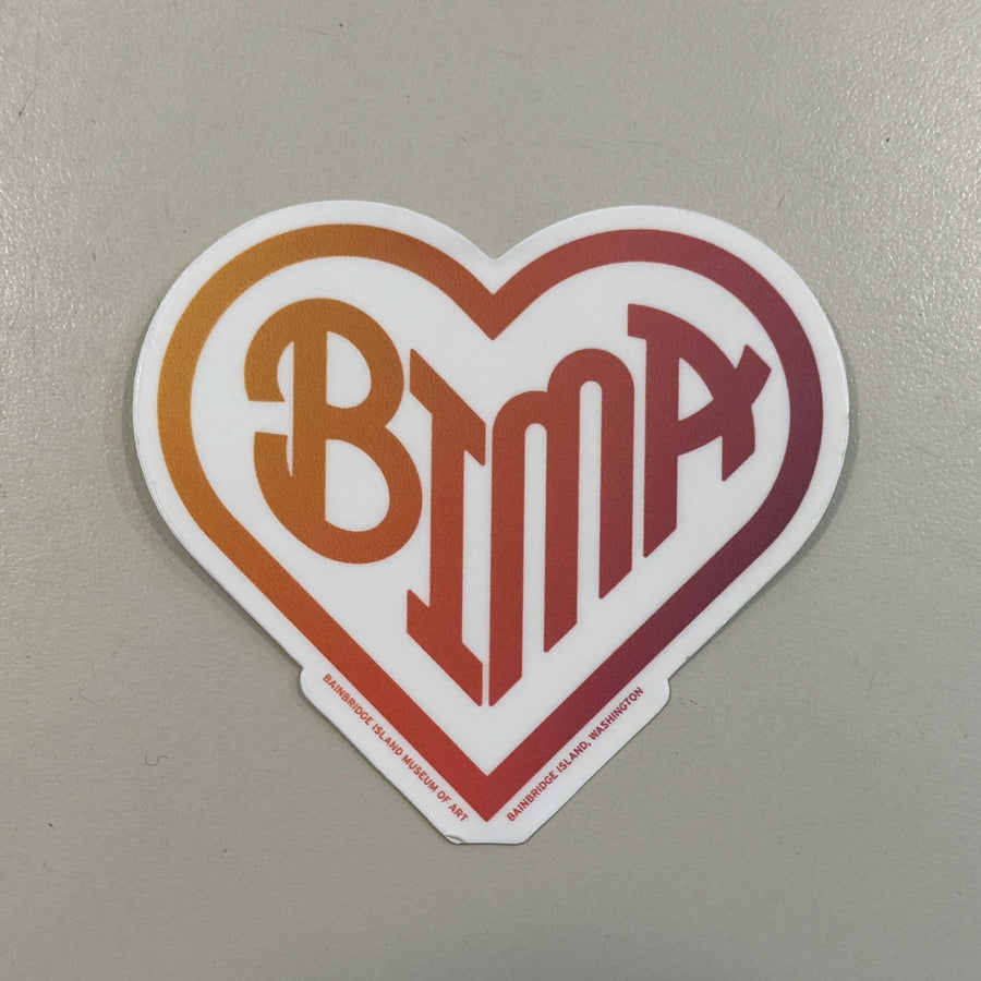 BIMA Heart Sticker