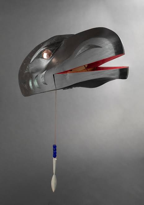Raven's Jouney: Articulated Mask by Ed Archie NoiseCat
