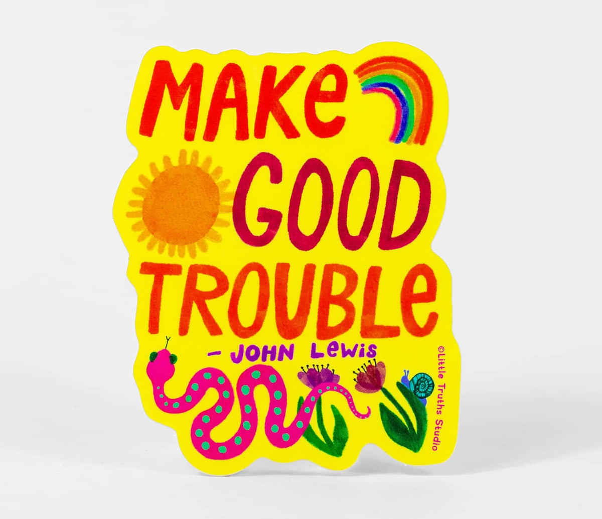 Make Good Trouble Sticker