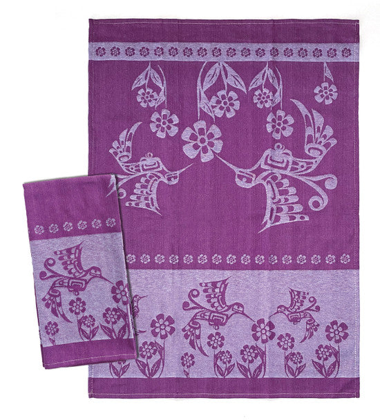 Hummingbird Tea Towel by Francis Dick