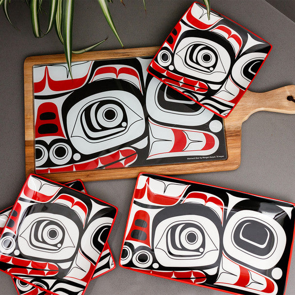 Matriarch Bear Rectangular Platter