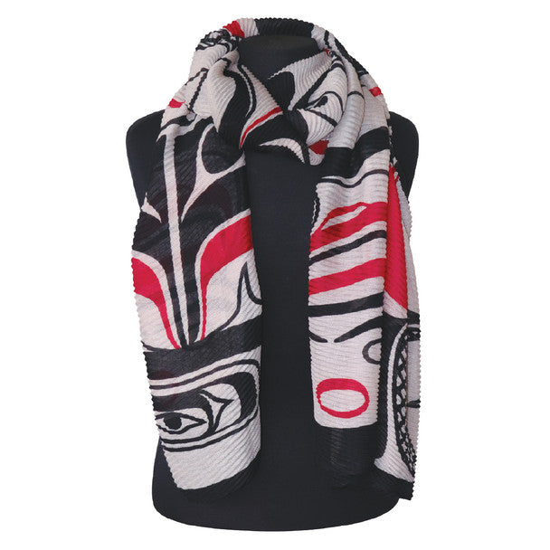 Eagle Vision - Eco Scarf by Allan Weir