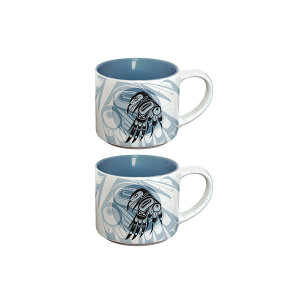 Raven Moon Espresso Mugs - Set of 2