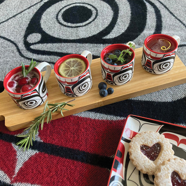 Matriarch Bear Espresso Mugs - Set of 2