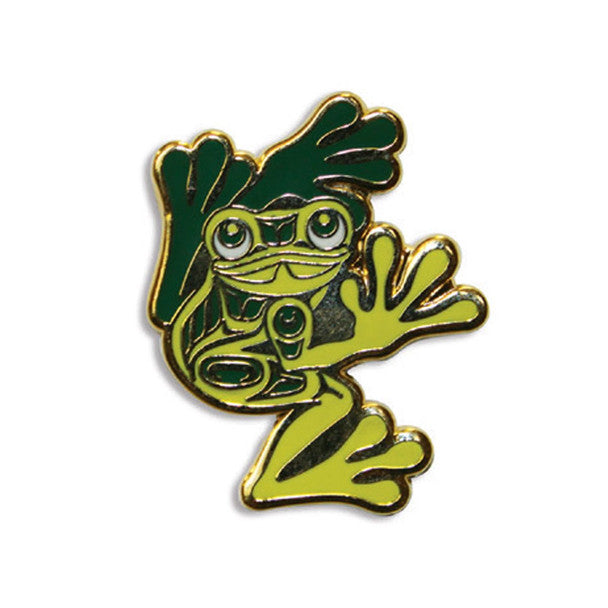 Frog - Enamel Pin by Corey W. Moraes