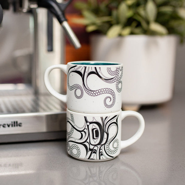 Octopus (Nuu) Espresso Mugs - Set of 2