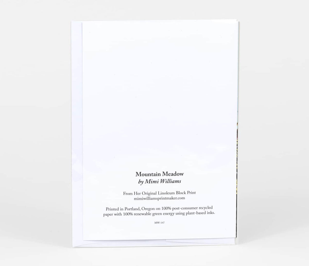 Mountain Meadow Greeting Card