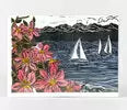 Bay Blossoms Greeting Card
