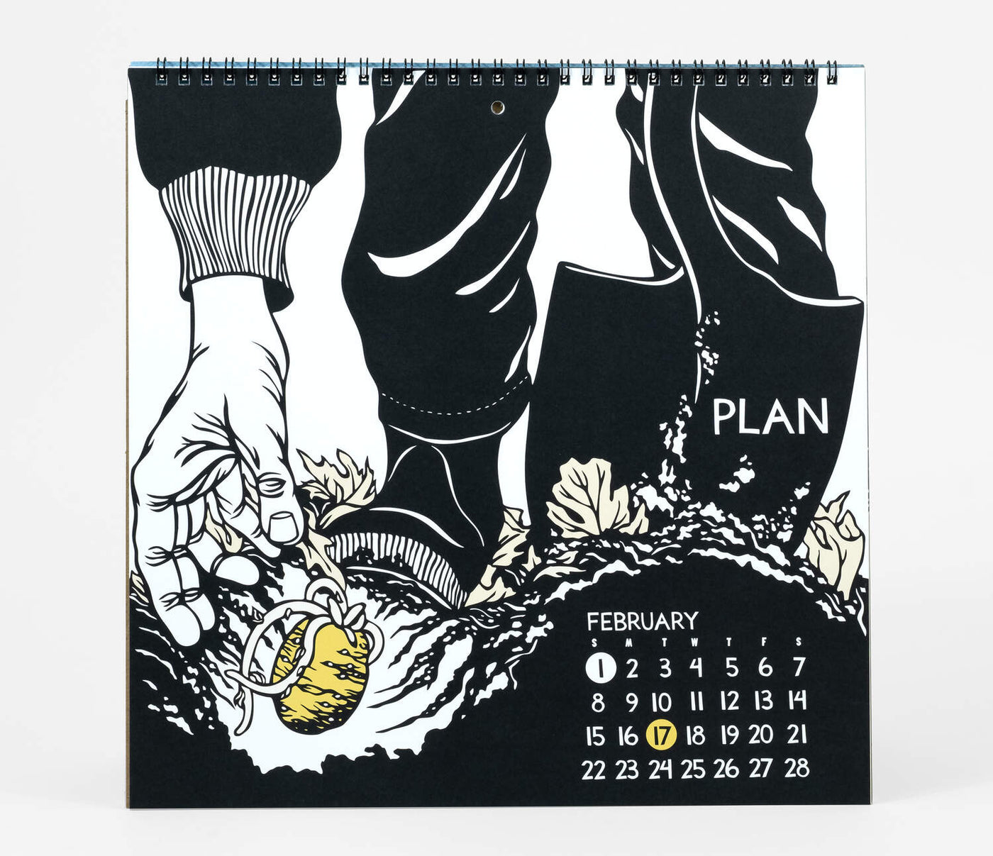 Courage - 2026 Wall Calendar by Nikki McClure