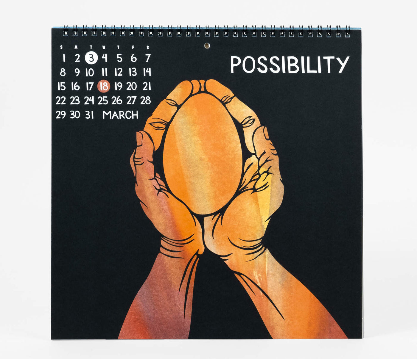 Courage - 2026 Wall Calendar by Nikki McClure