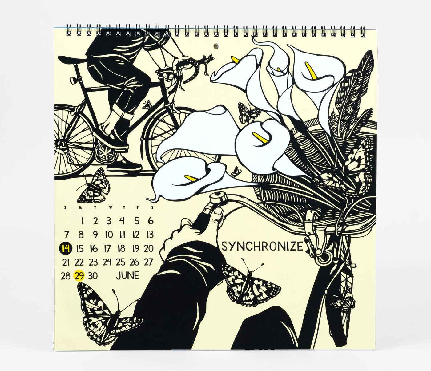 Courage - 2026 Wall Calendar by Nikki McClure