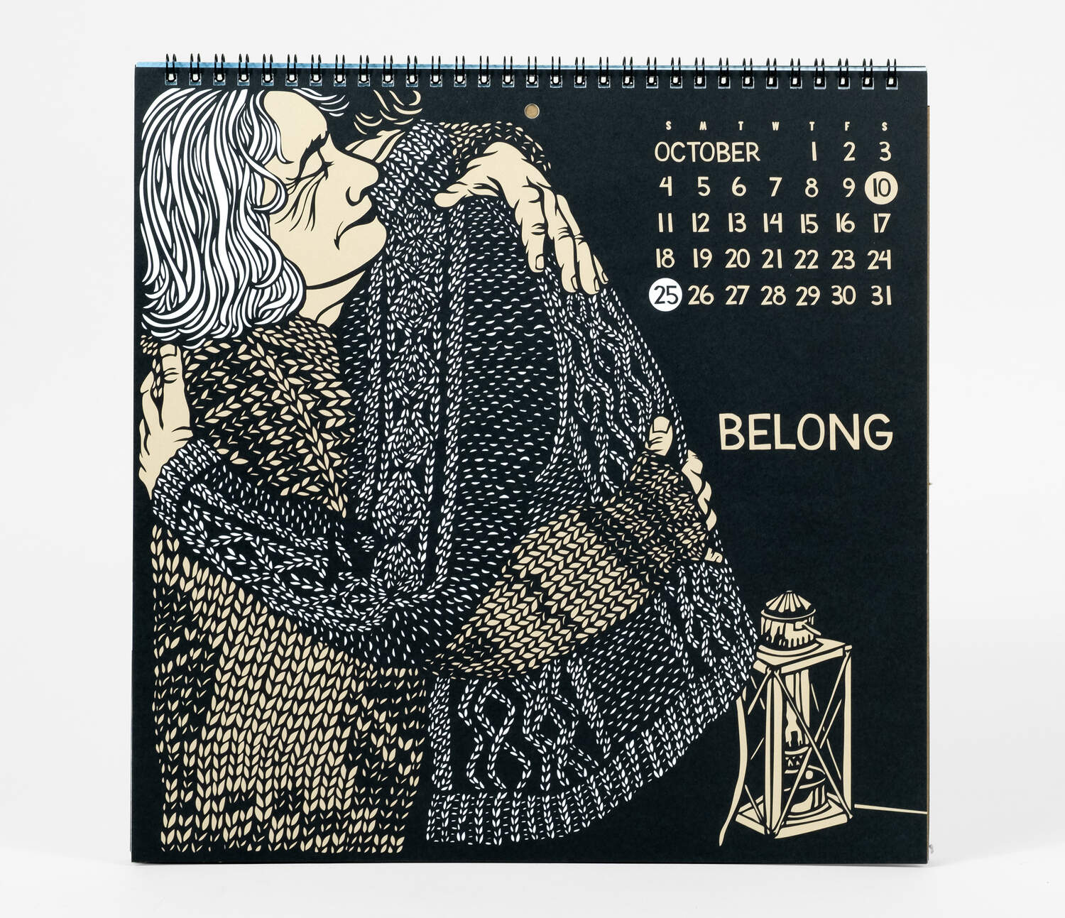 Courage - 2026 Wall Calendar by Nikki McClure