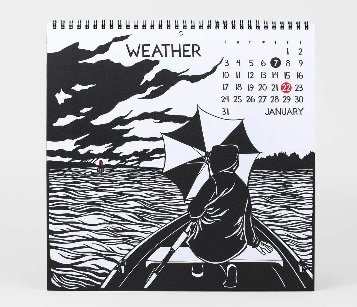 Shall We Begin - 2027 Wall Calendar by Nikki McClure