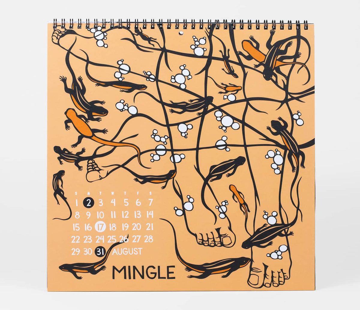 Shall We Begin - 2027 Wall Calendar by Nikki McClure