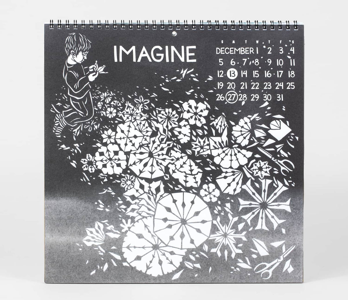 Shall We Begin - 2027 Wall Calendar by Nikki McClure