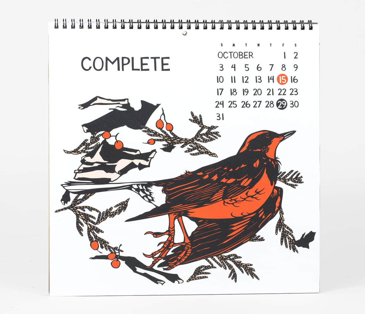 Shall We Begin - 2027 Wall Calendar by Nikki McClure