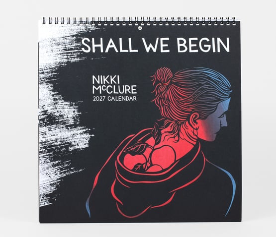 Shall We Begin - 2027 Wall Calendar by Nikki McClure