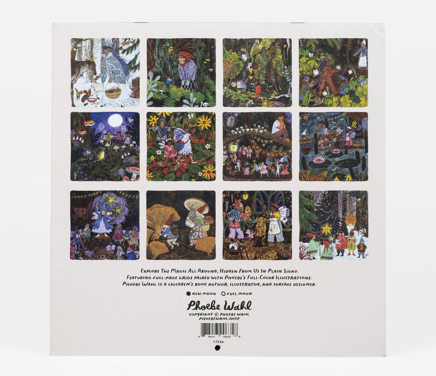 Fairy Folk - 2026 Wall Calendar by Phoebe Wahl