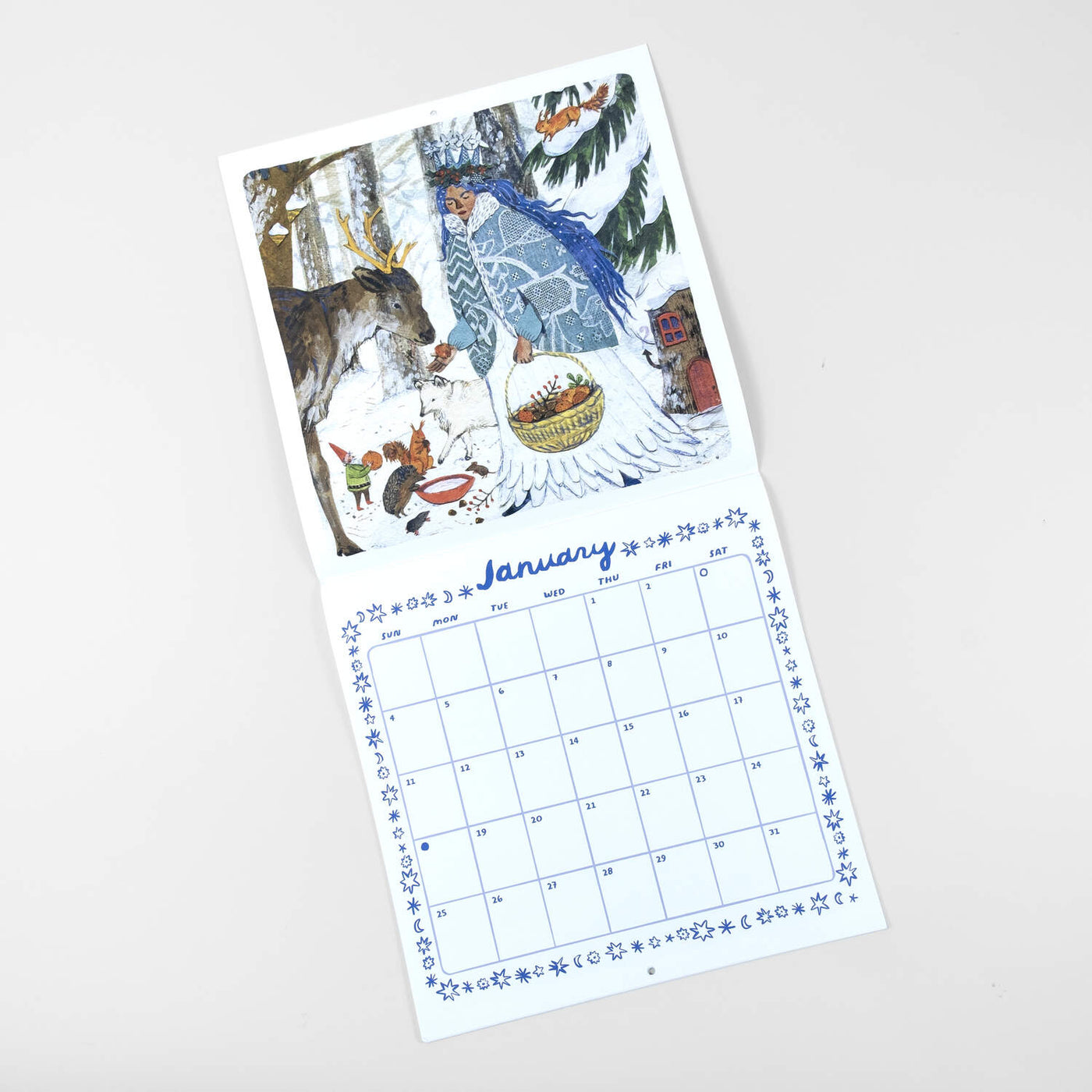 Fairy Folk - 2026 Wall Calendar by Phoebe Wahl
