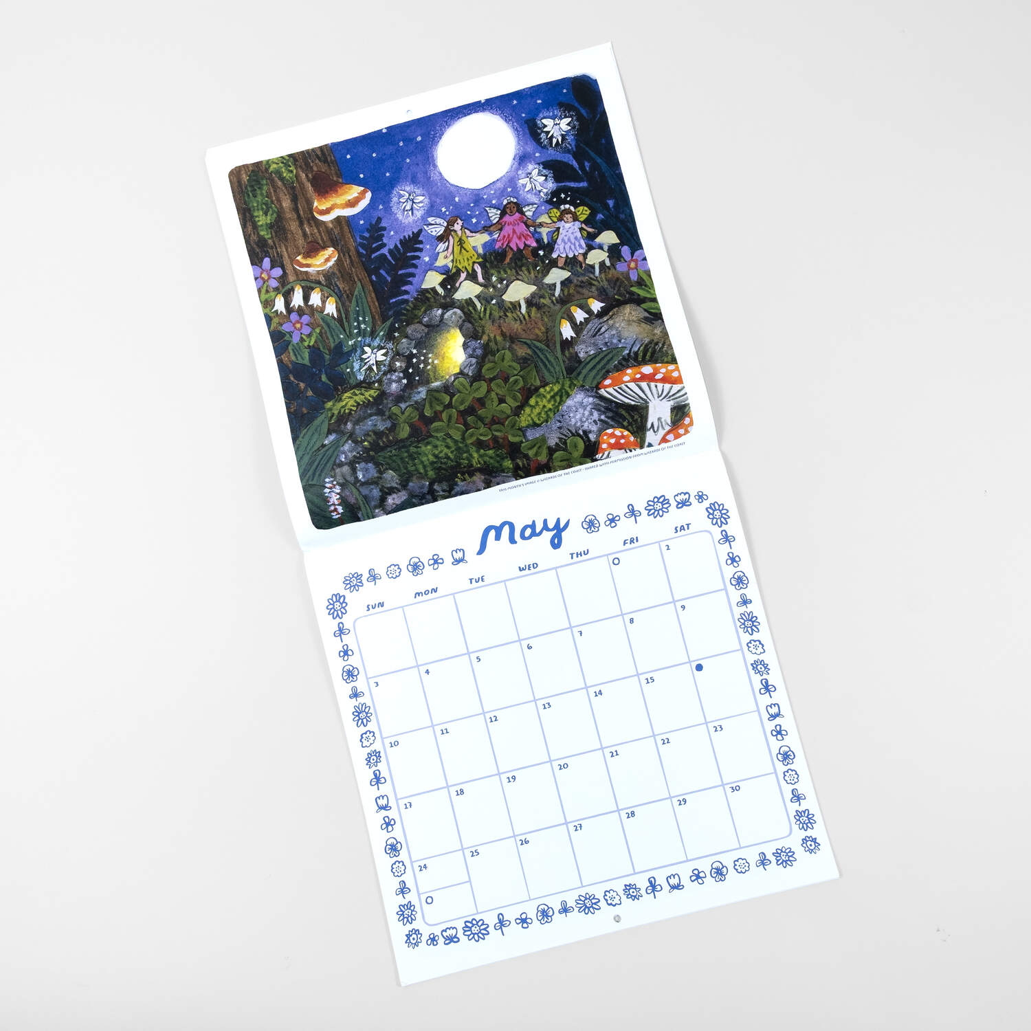 Fairy Folk - 2026 Wall Calendar by Phoebe Wahl